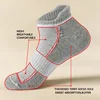 1/3 Pairs Breathable Mesh Athletic Terry Socks Cotton Cushioned Moisture-managing Durable Reduces Foot For Running Hiking Sports 2