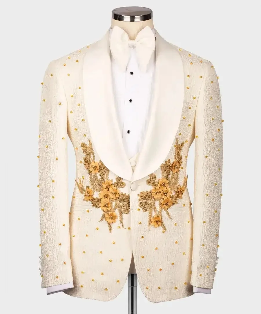 Wedding Suits For Men Formal Male Set Groom Tuxedos Blazer Costume men wedding suits