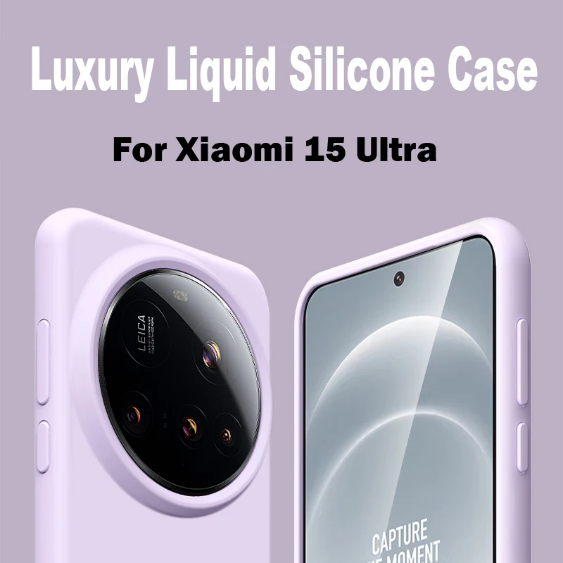 Premium Liquid Silicone Protective Case with Flocked Interior