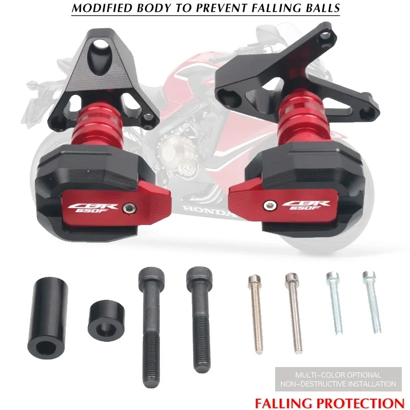 

For HONDA CBR650F CB650F 2014-2020 Motorcycle Falling Protection Frame Slider Fairing Guard Crash Pad Protector