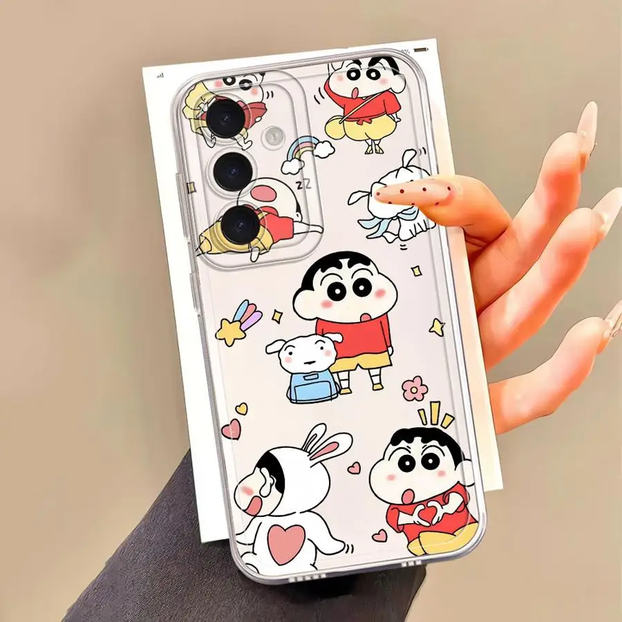 Colorful Cartoon Character Phone Case - CRA-YON SHIN-CHANG Design