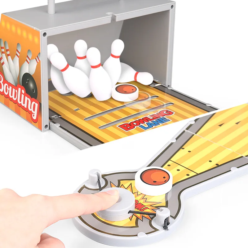 Children Bowling Game Set Bowling Supplies Sports Soccer Board Game With Storage Function Parent Child Interactive Sport