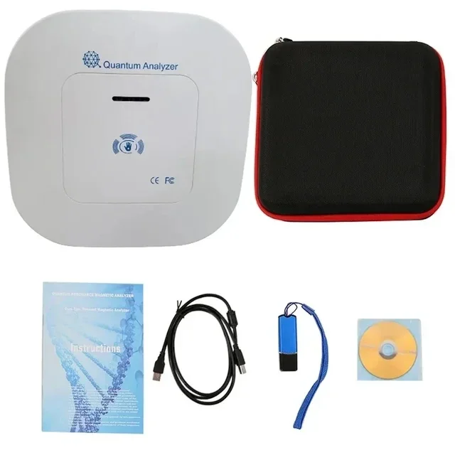 Body Health Analyzer 10G Quantum Magnetic Resonance Analyzer Hand Touch
