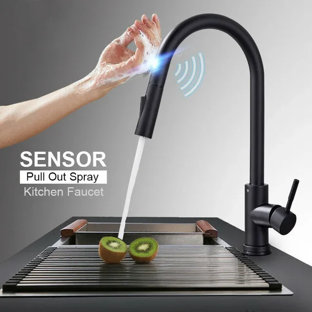 GEGVE-Fer de cuisson pour la cuisine, Smart Touch perfecancies, Acier inoxydable, Capteur à induction, Rib-out F/05 et Bouche d'eau 1