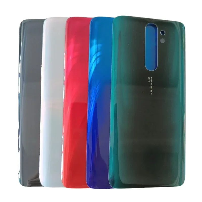 For Xiaomi Redmi Note 8 Pro Battery Cover Rear Glass Battery Door Housing Replacement Parts For Redmi Note 8Pro Back Cover phone back cover glass phone back cover glass battery cover