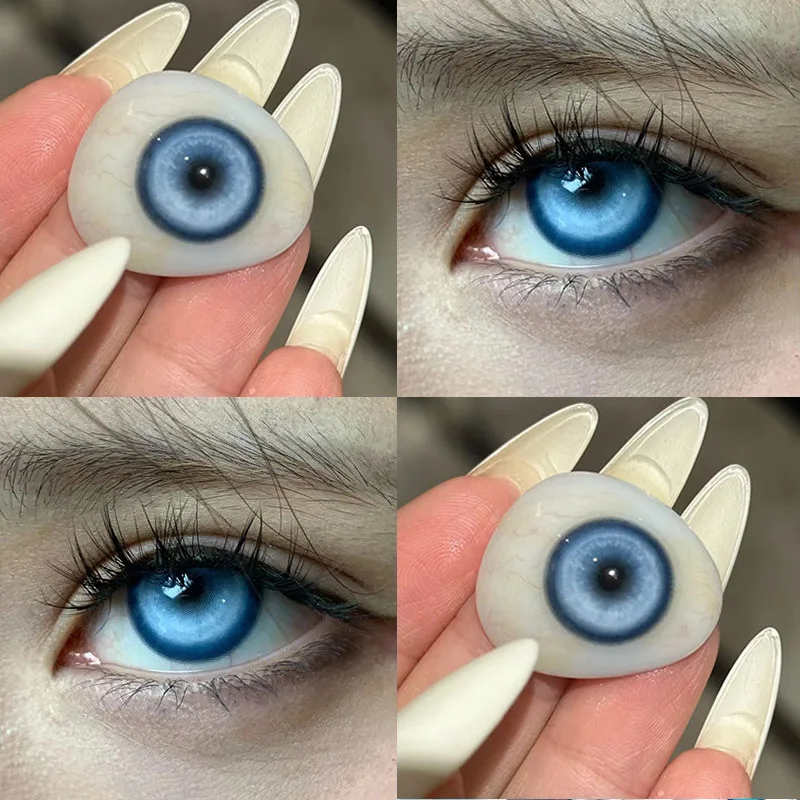 Contact Lenses JeweLens Cosplay Myopia Color Contact Lenses Anime Pupil 1pair 6months