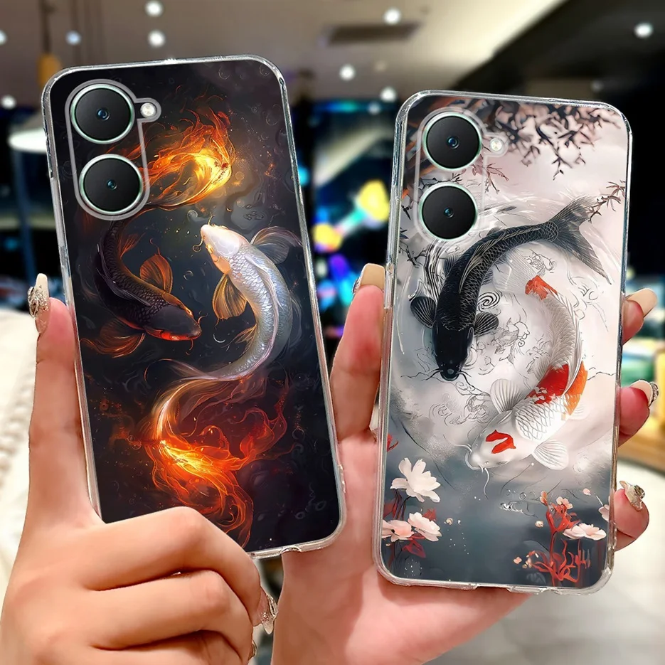 Cool Dragon Painted Soft Slim Phone Case - Stylish Protective Back Cover
