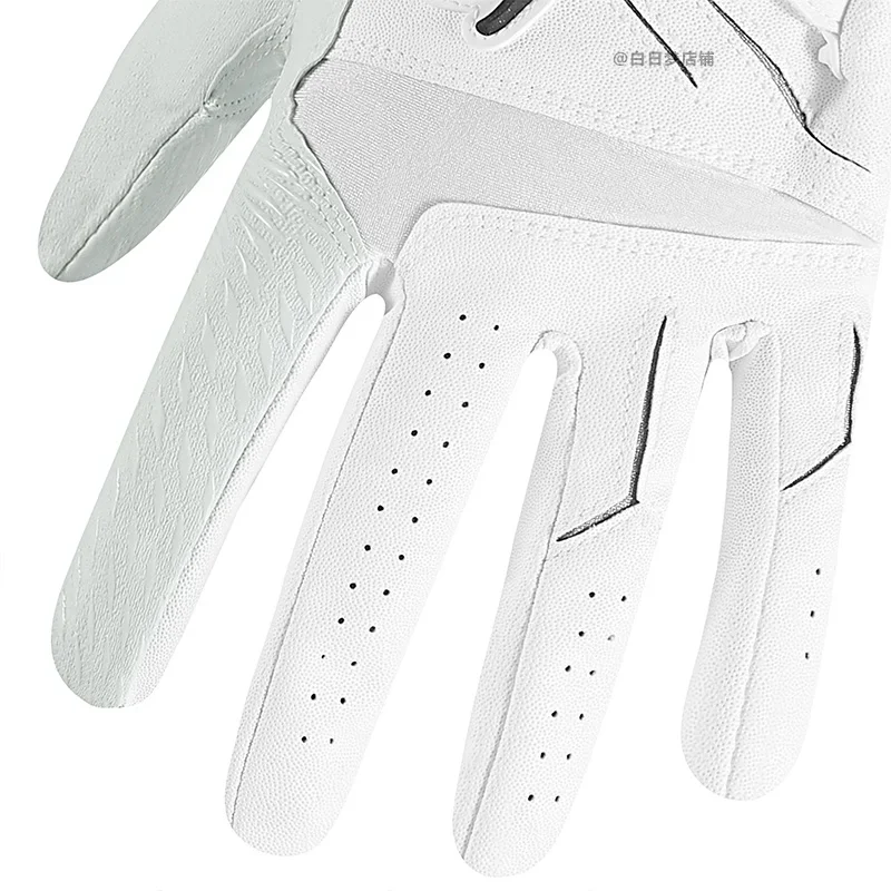 Korea Japan Golf Gloves Men's Microfiber Leather Wear-Resistant Sports Anti-Slip Breathable#22015454