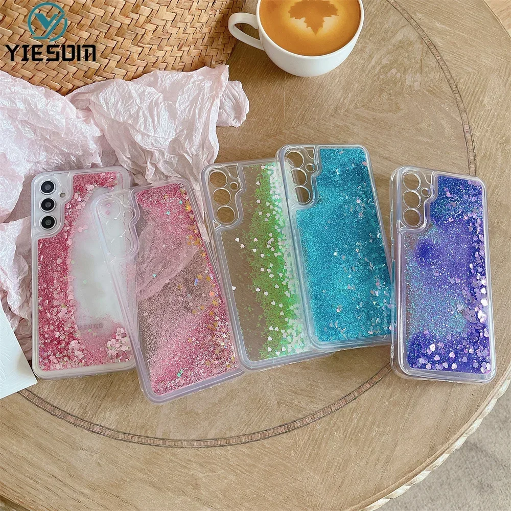 Sparkling Glitter Silicone Phone Case - Shimmering Protective Cover