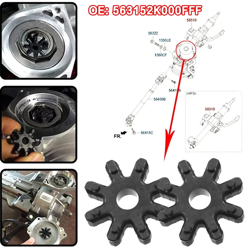 Giunto Flessibile Per Piantone Dello Sterzo Da 10 Pezzi Per Hyundai Elantra Azera Per Kia Optima Cadenza Forte Soul Azera