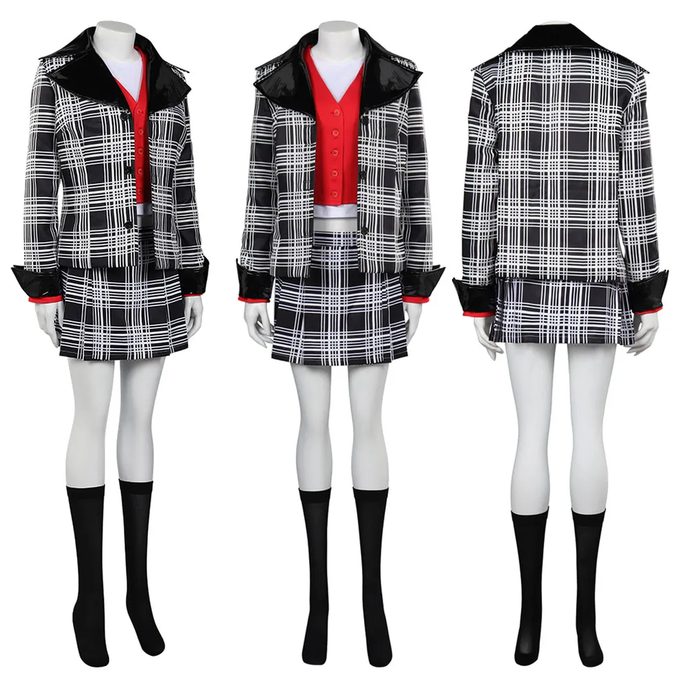 

Dionne Cosplay School Uniform Costume Adult Women Girls Tops Skirt Coat Fantasia Outfit Halloween Carnival Role Playing Suit
