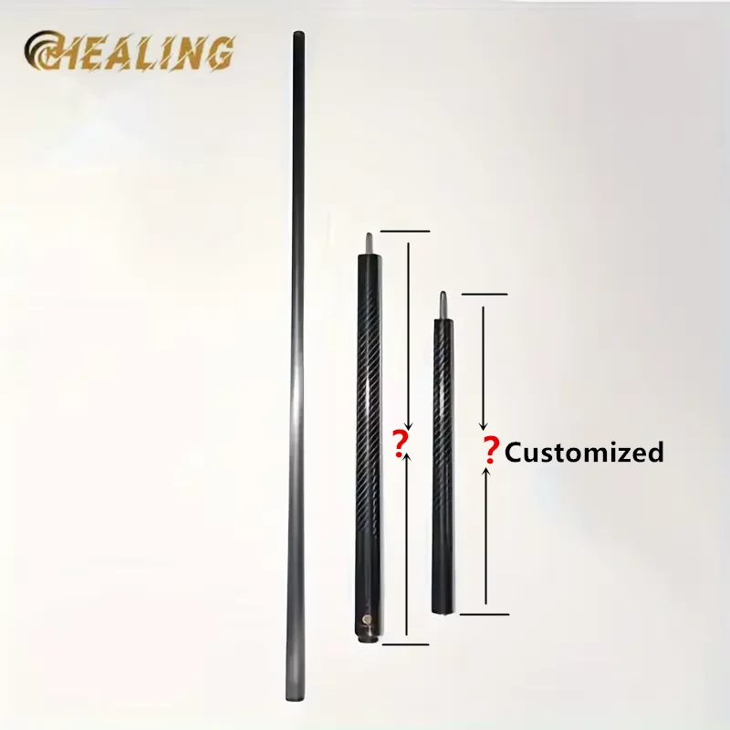 OKHEALING 100% カーボンファイバープールキュービリヤードスティック