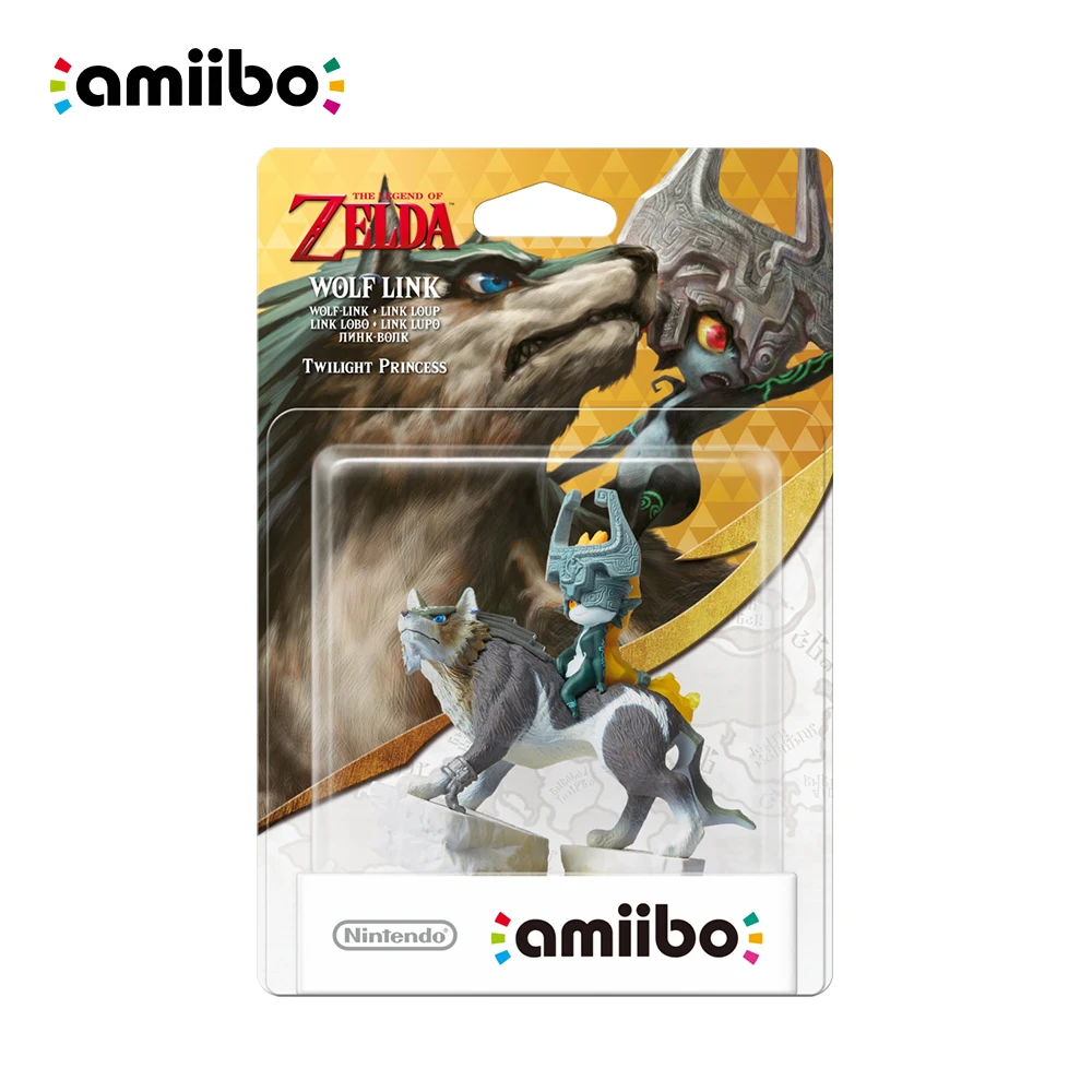 Nintendo Amiibo Figure - 20 hearts Wolf Link - The Legend of