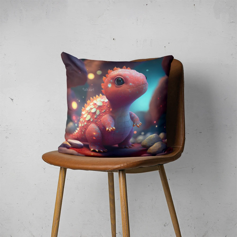 

CUTE AI PILLOW 119 Customizable Bedroom Bed Sofa Hotel Car Lumbar Pillow Fashion Decorative Cover