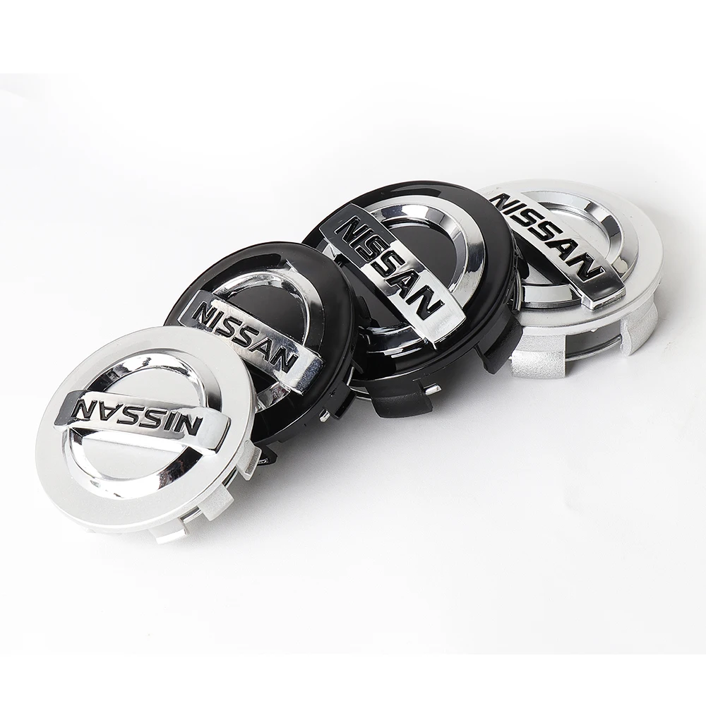 Car Wheel Center Hub Caps Rims Cover 4PCS 54/60MM for Nissan Nismo X-trail T32 Qashqai J10 J11 Note Juke Patrol Leaf Tiida wheel center caps