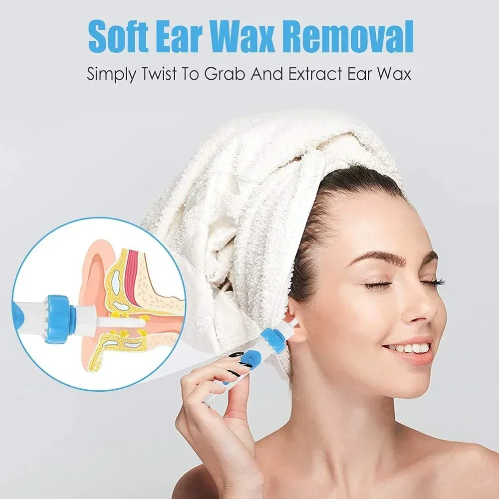 Device in use during personal ear care routine