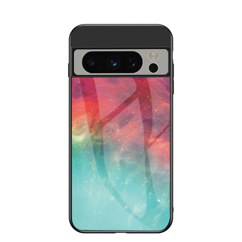 Für Pixel8 Fall ZROTEVE Starry Gehärtetes Glas Abdeckung Für Google Pixel 8 7 6 Pro 6A 7A Pixel6 Pixel7 Pixel6A pixel7A Telefon_voghion.com
