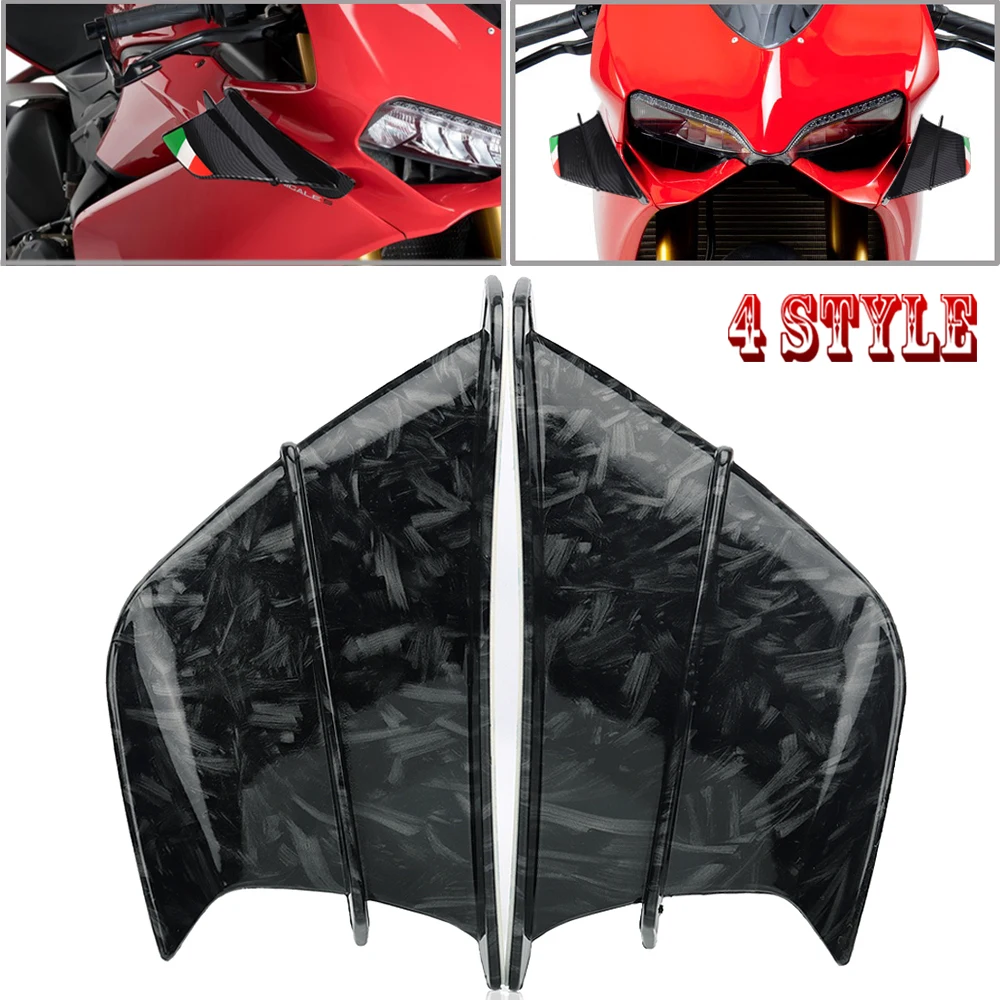 Moto Winglet Kit Ala Aerodinamica Spoiler Per Aprilia Tuono 1000 Rs125/Rs250 Rsv1000 Mille Rs 660/125 Rs660 Rs125