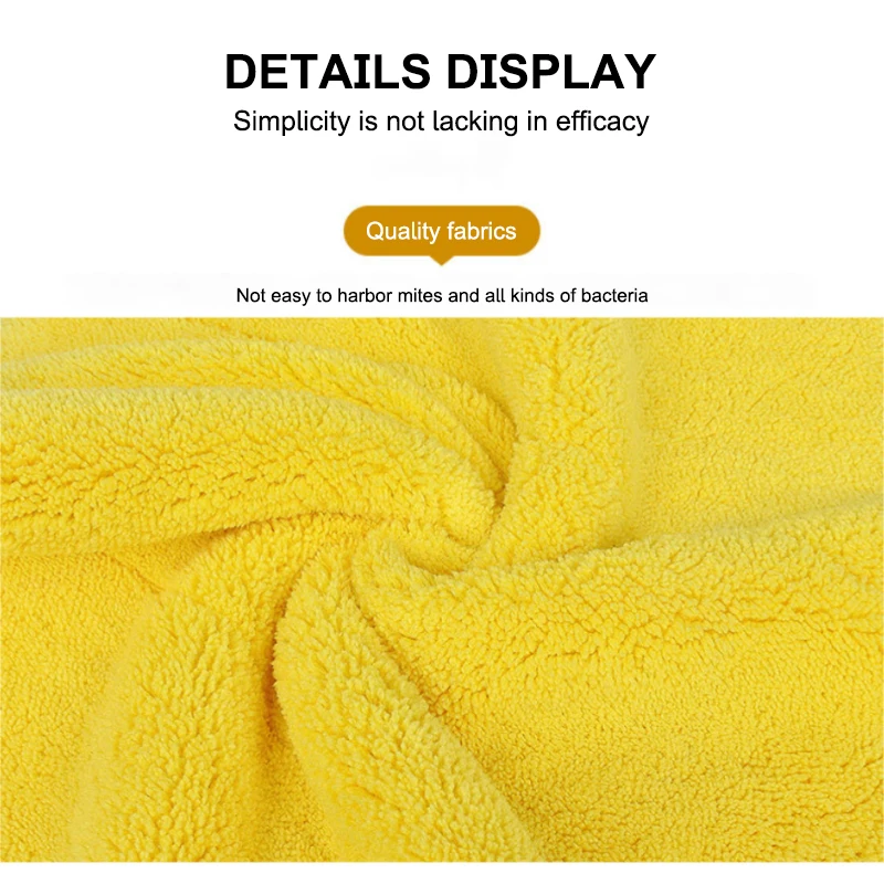 Kcimo Microfiber Towel Car Wash Towel Detailing Cleaning Cloth Car Wash Drying Absorbent Cleaning Products microfiber towel microfiber cleaning cloths microfiber car towel microfiber towels microfiber washing towel car washing towel car drying towel