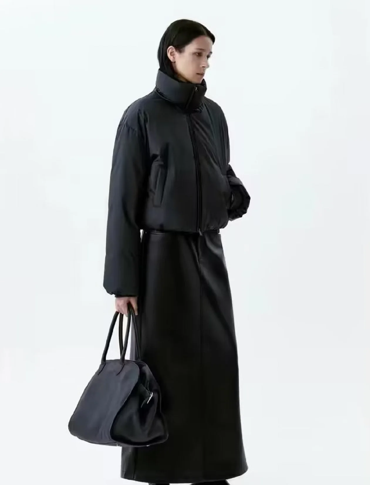 

2023 New women's autumn zipper bread coat cotton-padded coat
