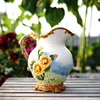 Large flower vase ceramic sunflower modern fashion European hydroponic porch home desktop bedside living room 4