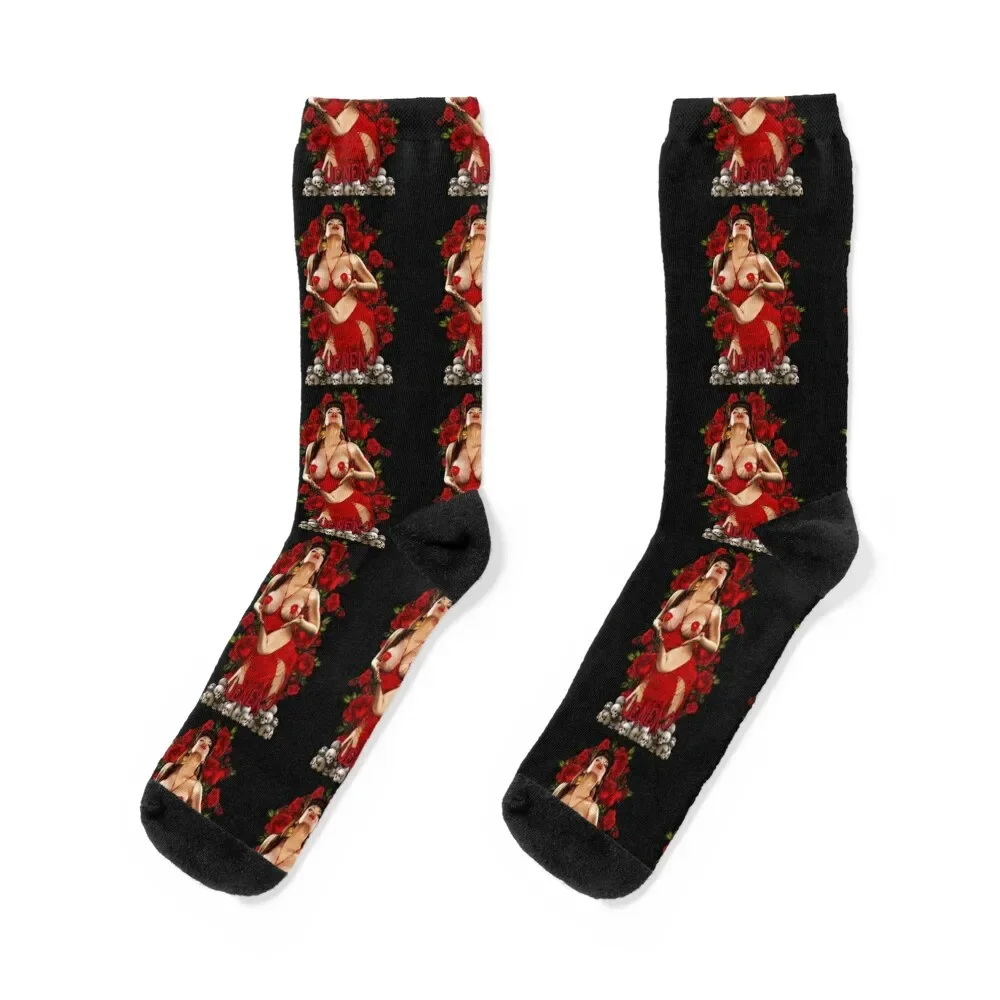 

la veneno Socks retro basketball Socks Man Women's