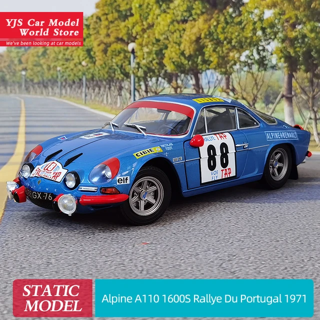 ALPINE A110 1600S – RALLYE DU PORTUGAL 1971 – S1804202 - Solido 1/18 