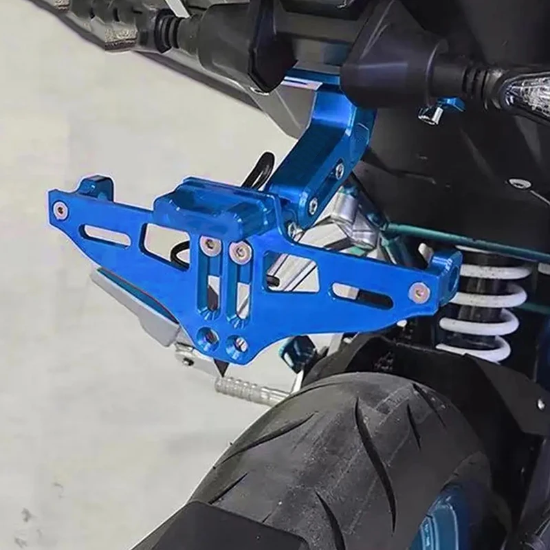 YAMAHA TRACER 900GT Tracer 700 900 GT Tracer700gt MT09 MT07 2021 오토바이 조정 가능한 후면 테일 깔끔한 라이센스 플레이트 홀더