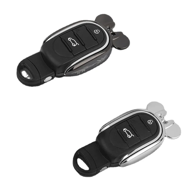 

For Mini Cooper F54 F55 F56 F60 NEW Fashion For Car Smart Key Cover Case Alloy Rope Key Chain Holder Protecter Auto Accessories
