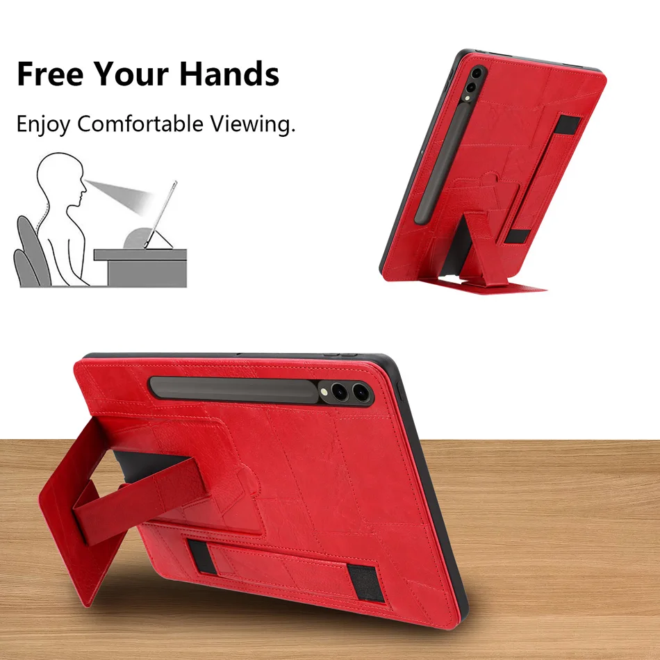 Leather Stand Case with Bracelet