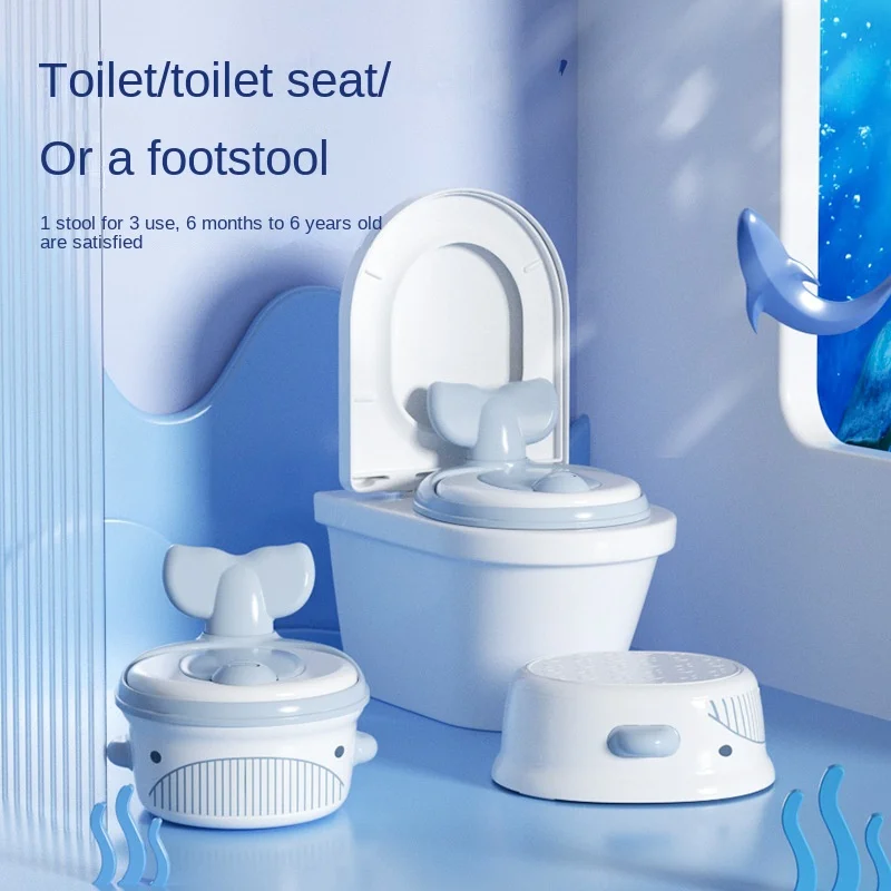 

Toddler Potty Baby Toilet Trainer Portable Training Toilet for Travel Stable and Safe Oval Bottom Design Non Slip Potty For
