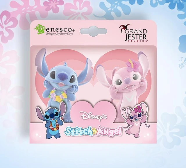 Enesco Lilo And Stitch Angel Pink
