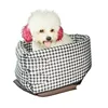 Dog Car Seat Bed Car Central Dog Car Seat Bed Portable Dog Carrier for Small Dogs Cats Safety Travel Bag Dog Accessories 5