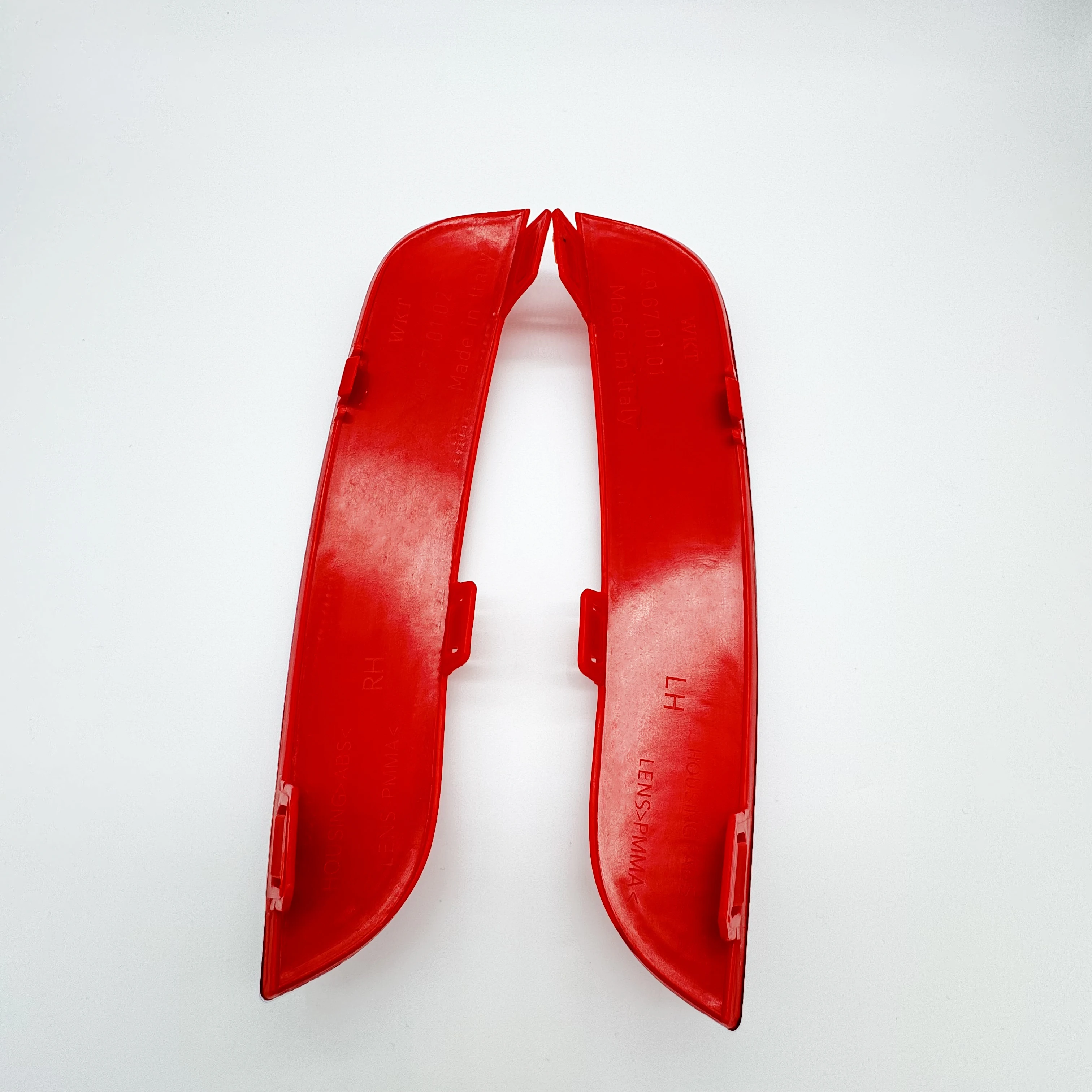Pour Volvo S40 V50 2008-2012 - Réflecteur De Pare-chocs Arrière Gauche Rouge - Feu Lentille