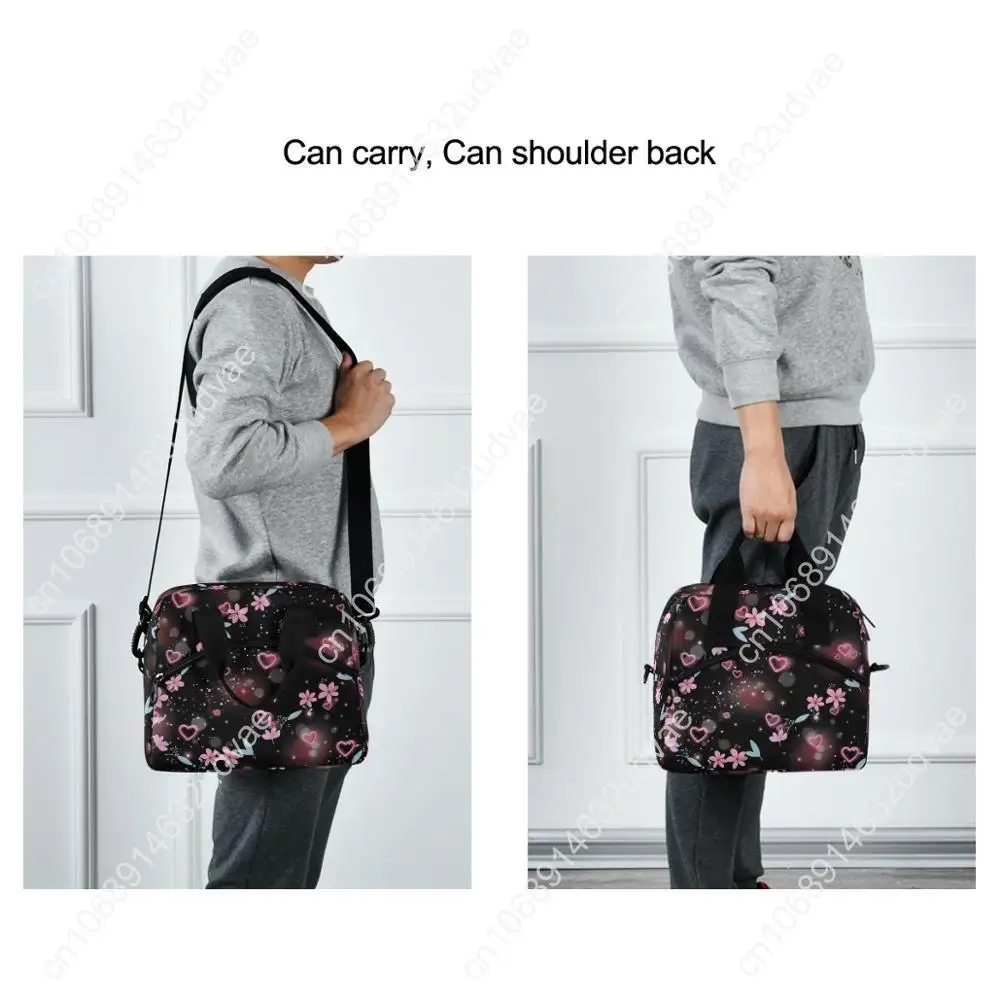 2023 New Women Lunch Bag Fresh Insulation Cold Bales Thermal Oxford Waterproof Convenient Leisure Bag Sunflower Print Tote Bolso