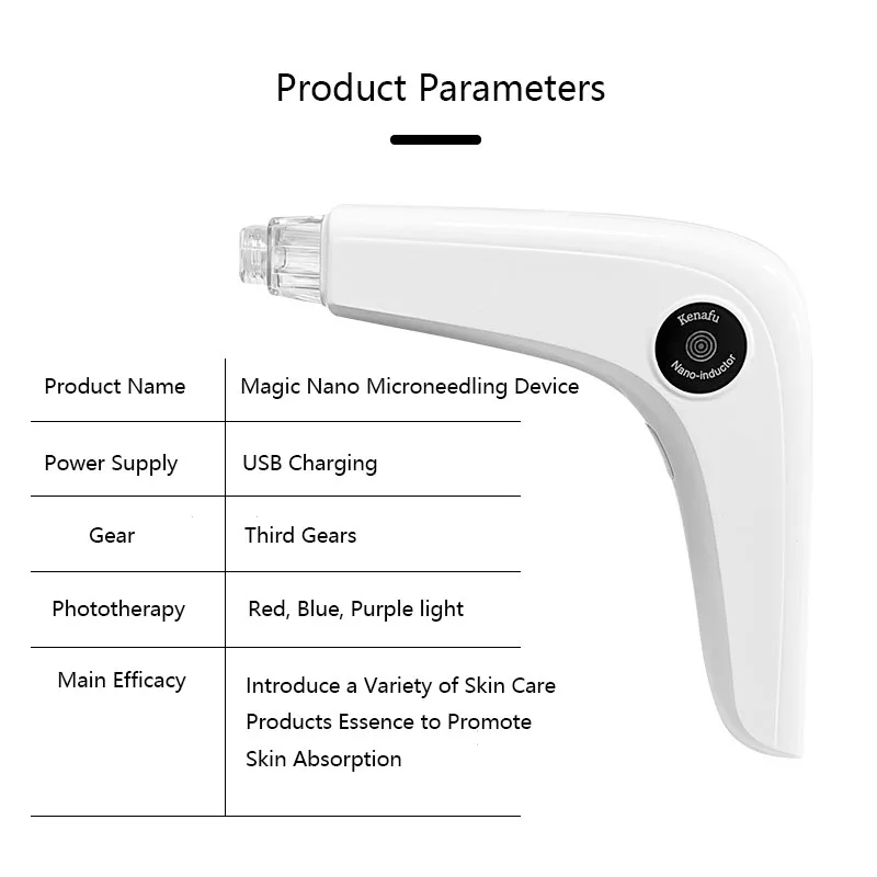 Nano Microneedling Facial Skin Care Pen 6