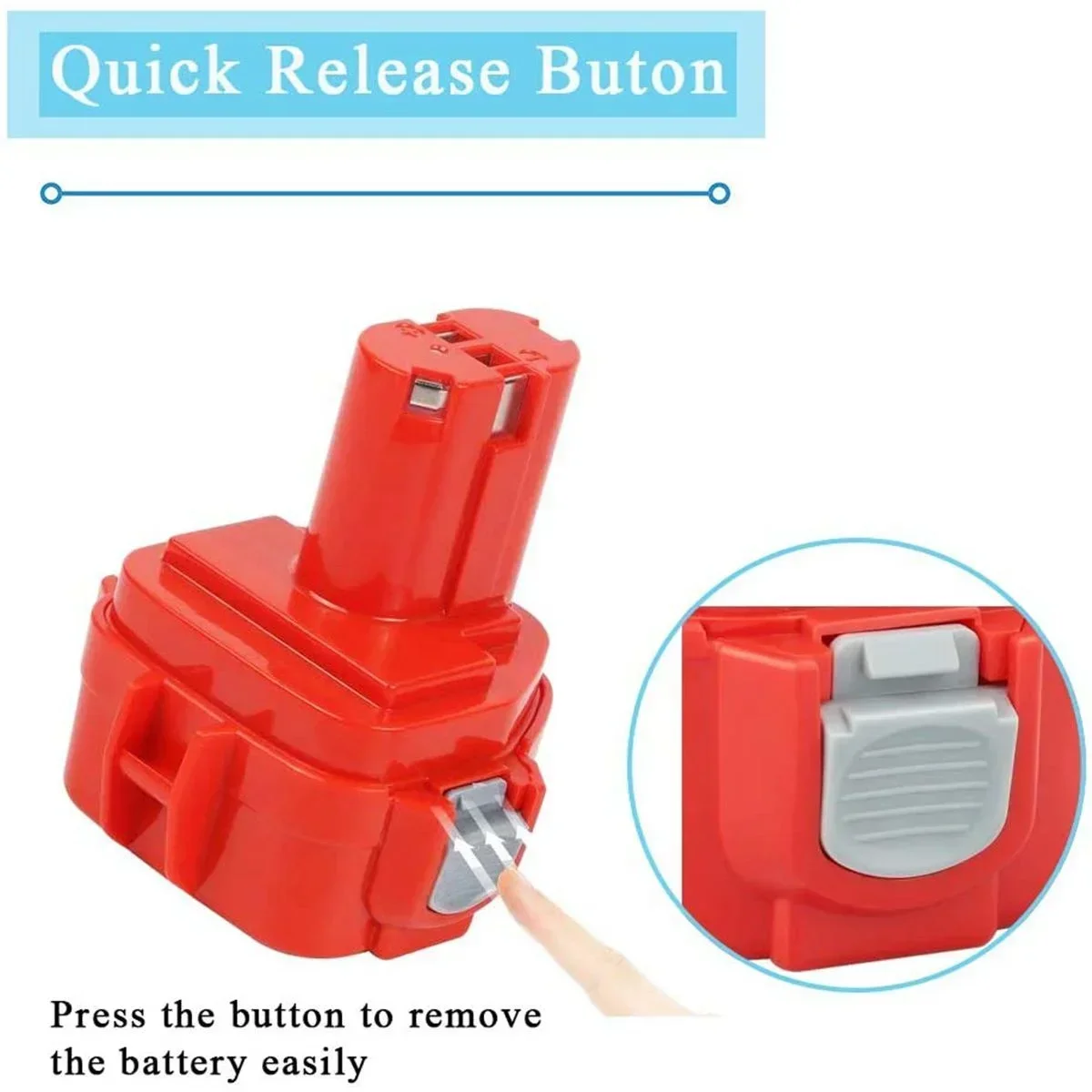 Precise F64SBQ90001-S165 Small Round Battery main image 1