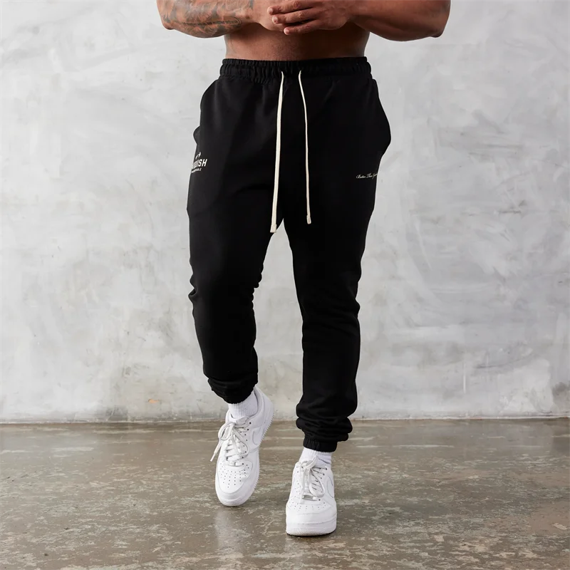 

Men's TAPERED SWEATPANTS Sports Casual Pants Jogger Gym Running Basketball Training Stretch Cotton Loose Pants Fashion Trousers