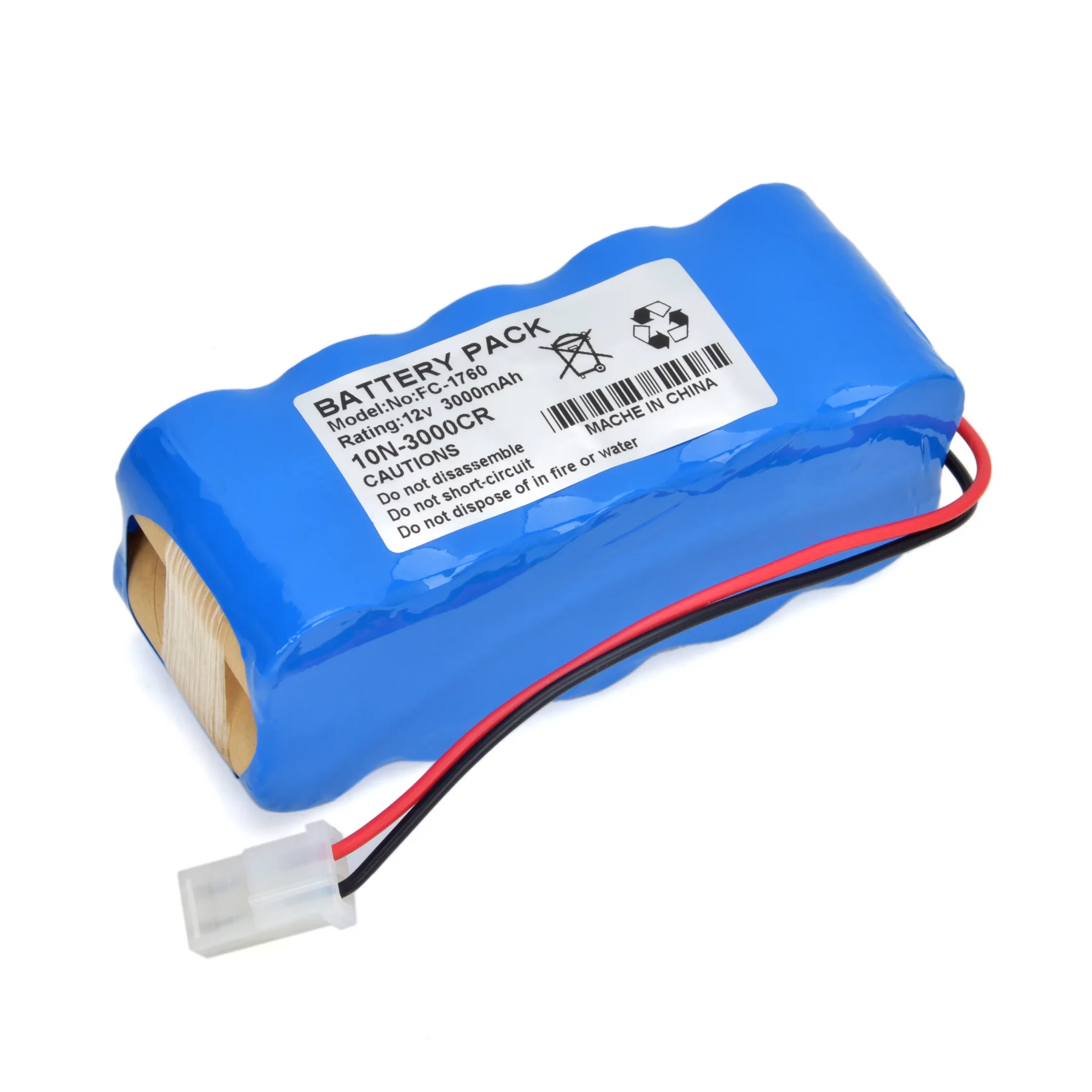 Batteria Defibrillatore 3000Mah Per Fukuda Fc-1760 Fc-1700 ,10N-3000Scr