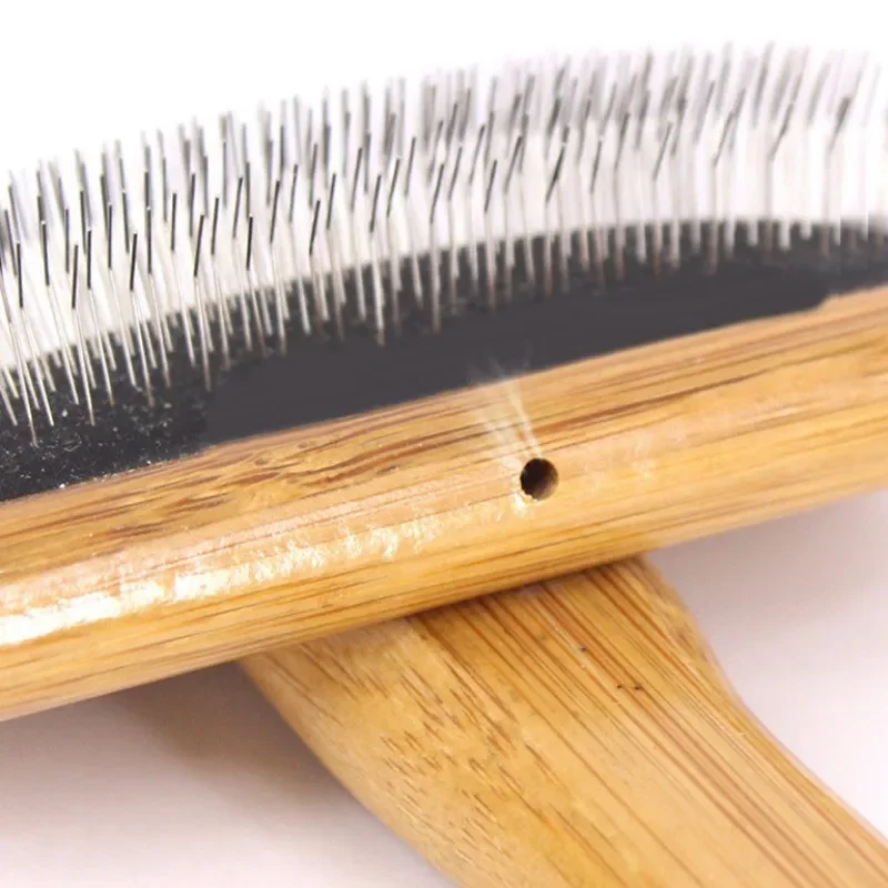 Wooden Pet Grooming Hair Brush 4