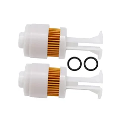 2Pcs Fuel Filter for Yamaha Outboard 2.5 / 150-250Hp 65L-24563-00-00 WSM 600-290 18-7936 DX150 VX250 LX150 PX150 S225
