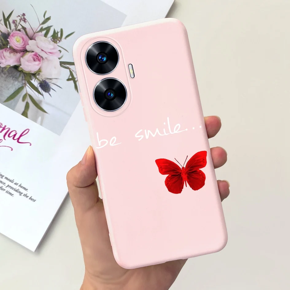Cute Cartoon Flower Silicone Phone Case - Soft Slim Shockproof Bumper