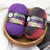 100g Wool Yarn Rainbow Color For Hand Knitting Cashmere Yarn Knitting Thickness Woolen Yarn Woolen Thread Crochet Shawl Thread 3