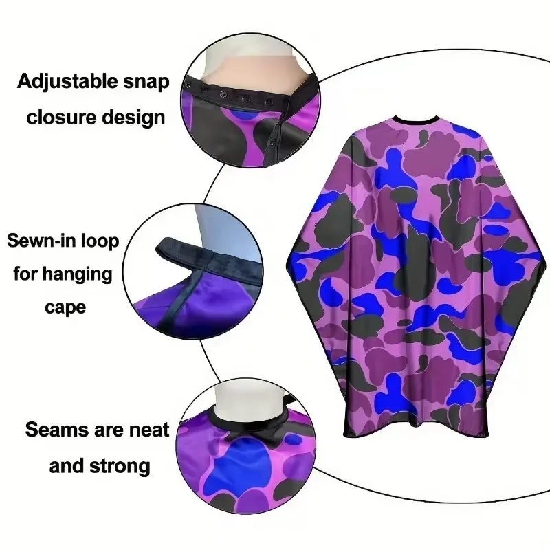 Haircut Apron Cutting Waterproof haircut cape hairdressing cape beauty salon apron hairdressing bibs hair salon cloth For Barber Barbershop Hair Cutting Cape Hairdressing Cloth Hairdresser Styling Accessories Tool