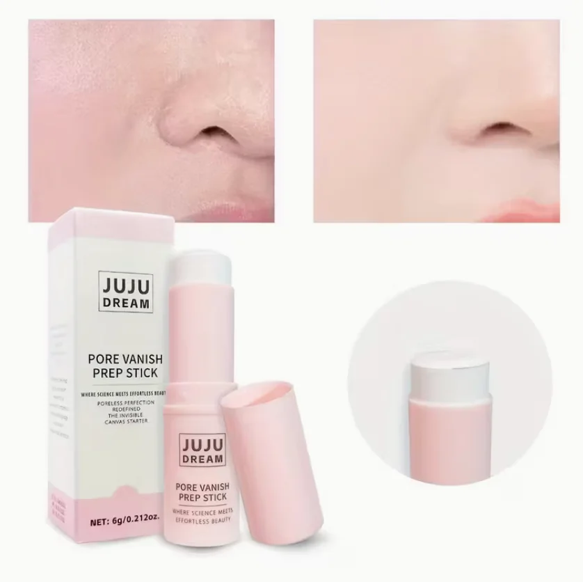 Pore Vanish Prep Stick Pore Minimizing Primer Stick Oil Control Face Base for Smooth Makeup
