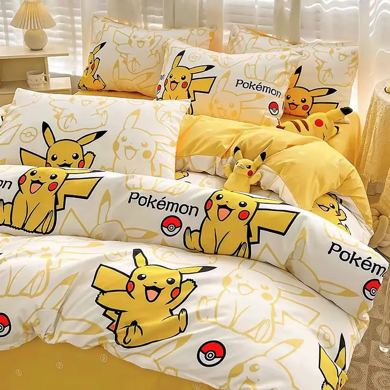 Queen Size Pokemon Bedding Queen Set Pokemon Bedding Set Anime