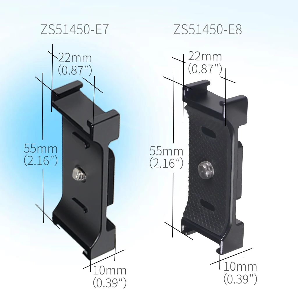 Aluminum Quick Release Mount L Bracket Cold Shoe Magnetic Adapter for X4 X3 X5