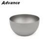 Titanium Double-Wall Bowl Small Double Layer Bowl for Adult Children Outdoor Camping Tableware 50ml 1