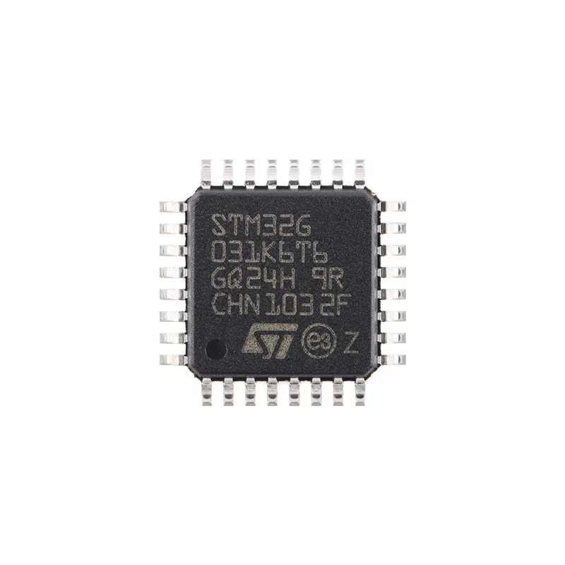 

5pcs/Lot STM32G031K6T6 LQFP-32 ARM Microcontrollers - MCU Mainstream Arm Cortex-M0+ MCU 32 Kbytes of Flash 8 Kbytes RAM