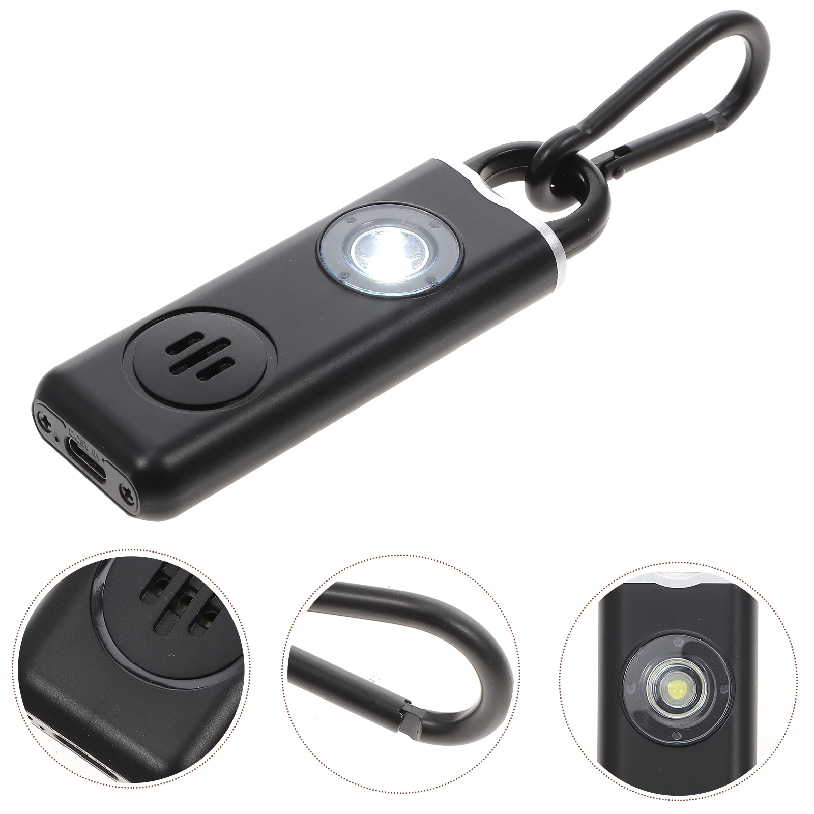 

Alarm Personal Alarm Rechargeable Safety Key Fob For Women Elder